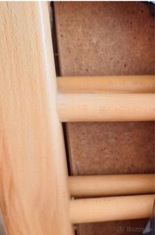 Drevená detská postieľka - 3