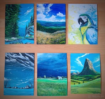 Akrylové obrazy 30x20 - 3