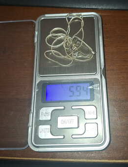 STRIEBORNÝ NÁHRDELNÍK - 3