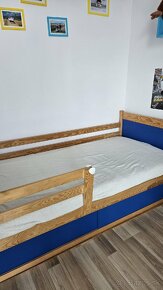 Detska postel s uloznym priestorom a matracom - 3