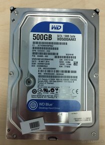 WD Blue 500GB 7200 otacok - 3