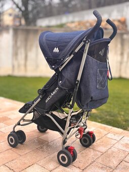 Golfový kočík MACLAREN QUEST Denim Jeans - 3