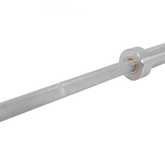 Olympijská osa 220cm 50mm 20kg činková tyč + pružinové zámky - 3