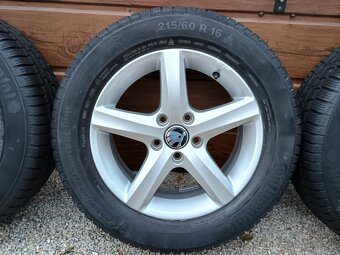 Zimná sada kolies originál Škoda Superb 3, 5x112 R16 - 3