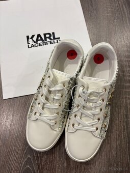 Karl Lagerfeld damske kožene tenisky č.36 - 3