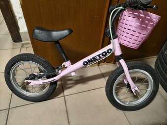 Detské  dievčenské odrážadlo s brzdou - 3