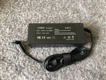 Nabíjačka na notebook HP 19,5V 3,33A 4,62A modrá tenká . - 3