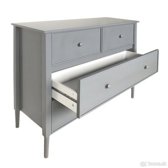 Sivá komoda AVIELA - 3