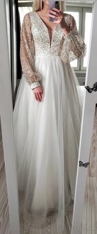 Nádherné svadobné šaty - 3