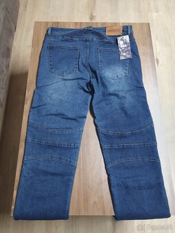 Moto nohavice jeansy - 3