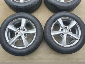 Pneu + elektróny  R15 114,3 x 5  ET40 6,5J - 3