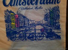 Plátenná taška kabelka Amsterdam Holandsko - 3