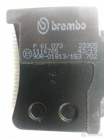 Platničky Brembo P61073 - 3