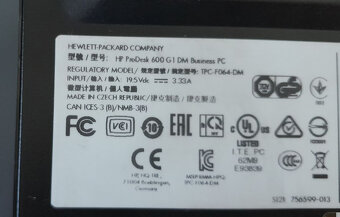 HP ProDesk 600 G1 DM (i5) - 3
