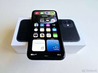 APPLE IPHONE 11 64GB BLACK,ZDRAVIE BATERKY 100% - 3