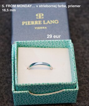 PRSTEN - PIERRE LANG - 3