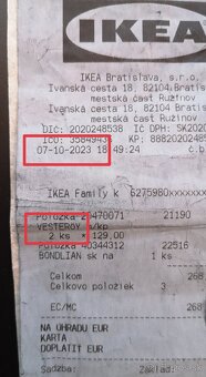 Ikea Vesteroy 90x200 2-kusy (kupovane 10/2023) - 3