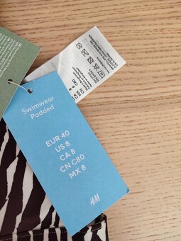 Nové plavky bikiny vrchný diel košíky A-B H&M - 3