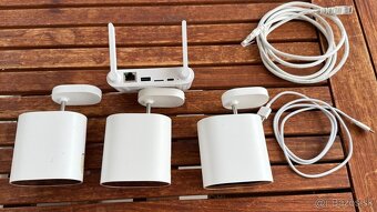 Suprava 3ks 1080p vonkajsie Kamery Xiaomi + router - 3