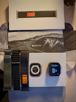 Predám Apple watch Ultra 1 49mm, 90%BAT, TOP STAV - 3