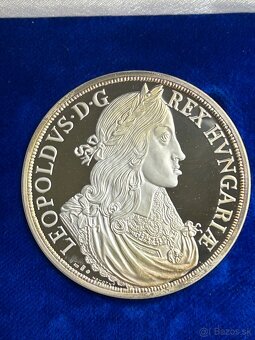 Investičné striebro 350. VÝROCIE KORUNOVÁCIE LEOPOLDA I. - 3