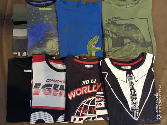 Tričká 15 ks -č. 146/152, 11-12 rokov - 3