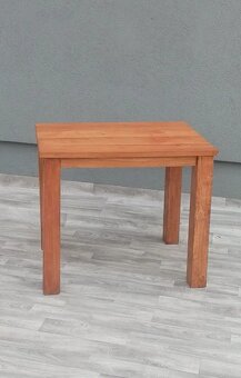 Stôl kuchynský teakový. - 3