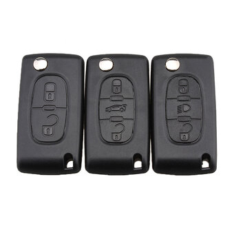 PEUGEOT / CITROEN - 2, 3 a 4 tlač. obal kľúča - 3