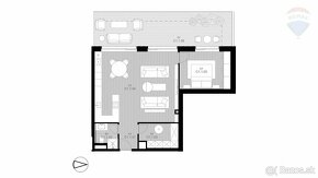 SKOLAUDOVANÉ 2 i. apartmán C1 so štandardom, šatník a terasa - 3