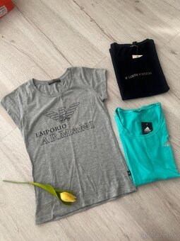 Dámske tričko Adidas, Louis Vuitton, Emporio Armani - 3