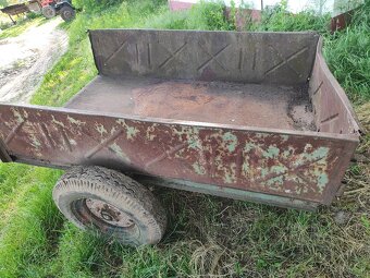 Vlečka za traktor TK-14 vyklapačka - 3