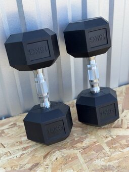 Hex činky 10 - 50kg na výber - 3