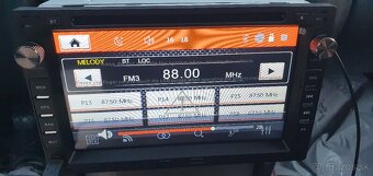 Autoradio 2din DVD,GPS,MP3 škoda octavia1, vw B5, Golf IV - 3