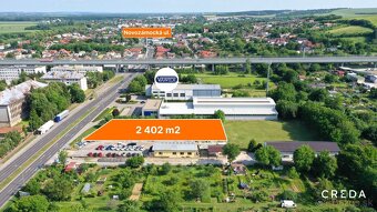 CREDA | predaj pozemok na hlavnom ťahu, Nitra, Novozámocká u - 3