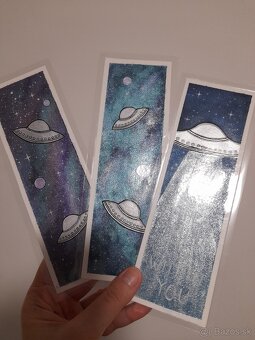 Zalozky do knih vesmir, UFO - 3