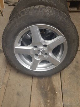 Zimné pneu185/65-15 na Al diskoch PEUGEOT, CITROEN - 3