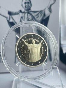 Vatikan pamätne 2€ mince v najvyššej (PROOF) kvalite - 3