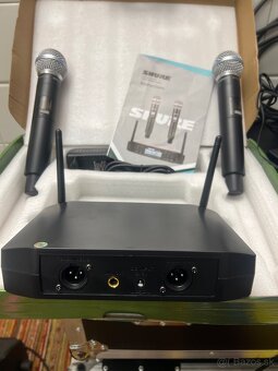 Predám nové bezdrôtové mikrofóny 600MHz. - 3
