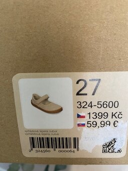 Sandálky Weinbrenner, veľkosť č.27 - 3