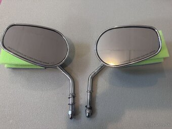 Original Harley Davidson Chrom-zrcátka TOP stav - 3