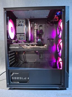 Herný PC Intel i5-14400F / RX 5700 XT / 32GB DDR5 - 3