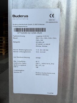 Plynový kotol Buderus Logamax 24kW - 3