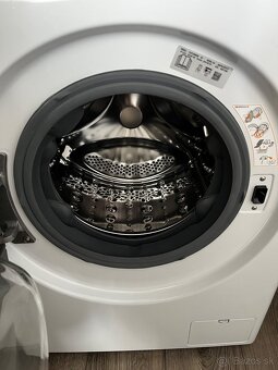 Predám parnú práčku LG spredu plnenú - 3