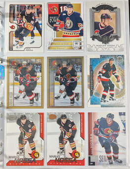 Predám hokejové kartičky Marián Hossa 4 - 3