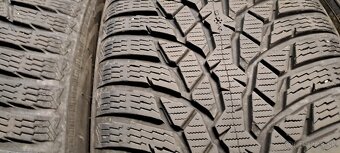 Predám 4ks jazdené zimné 225/45r17-91H Nokian - 3