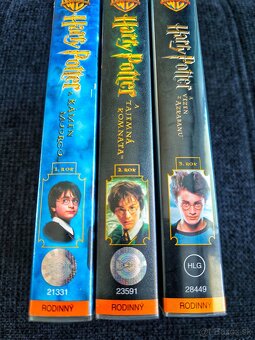 VHS kazety Harry Potter - 3
