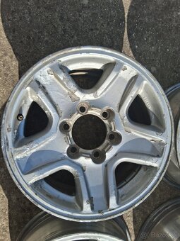 Predam hlinikove disky na Toyota Land Cruiser J9. 16 zoll - 3