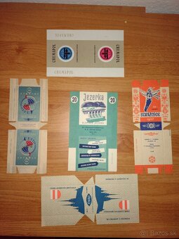 ČESKOSLOVENSKÉ CIGARETY PRÁZDNE KRABIČKY - 3