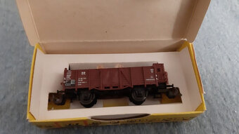 Vláčiky - otvorený vozeň Vtu/Omu s drevom - 3