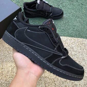 Jordan 1 Retro Low OG SP Travis Scott Black Phantom - 3